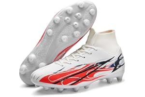 ELAPHURUS Scarpe da Calcio Uomo Sportivo Stivali da Allenamento per Uomo Scarpe da Calcio Indoor Sport