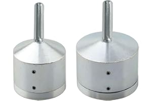 FEEGOW Copper Pipe Cleaner 15/22mm Electric Drill Bit Pipe Cleaners Copper Pipe Metal Pipe Cleaning Brush for Copper Pipe, Easy Installation (2PCS)