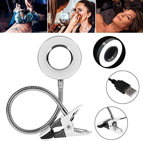 Lampe de beauté USB lumière froide tatouage sourcil tatouage lumière beauté cils lampe sans ombre salon de beauté lampe de tatouage