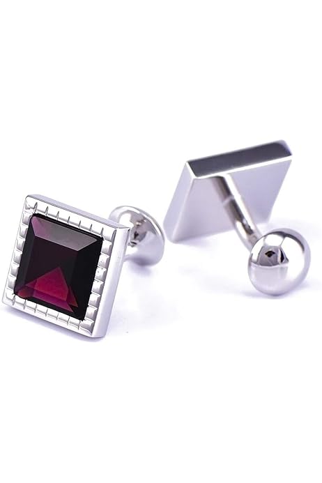 Boutons De Manchette Homme Noir – Métal Classique, Pour Chemise Mariage Ou Bureau