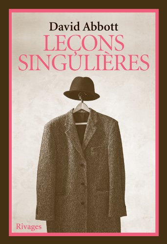 couverture de : Le&ccedil;ons singuli&egrave;res