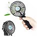 Produktbild GoTravel2 Mini Tragbare Fan mit LED-Licht, Faltbare persönliche Fan USB Akku, Leichte Handheld-Lüfter, Elektrische Desktop Air Fan für Reisen, Büro, Outdoor-Aktivität (Mini-Ventilator)