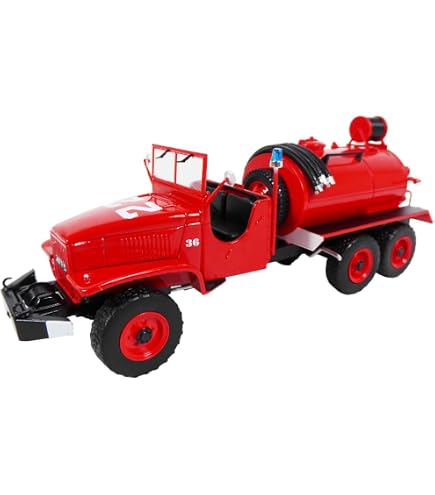 Camion Pompier Berliet GBC 1:43 - Modèle Réduction Aéroport De Toulouse | Collection | Métal | PB123