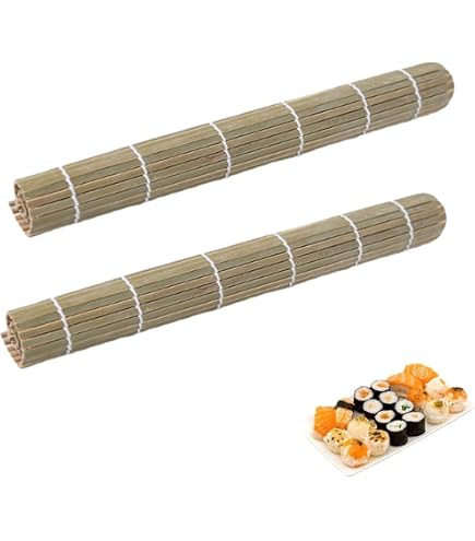 Tapis à Sushi En Silicone Réutilisable - Antiadhésif, Facile à Rouler, Pour Faire Des Sushis Maison