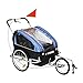 Confidence 2 in 1 Baby Bike Trailer w/ Suspension Blue