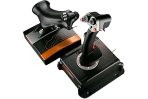 BLADE FR-TEC - Flight Stick RAPTOR MACH 1 HOTAS, Combo Controlador Palanca y Acelerador para PC