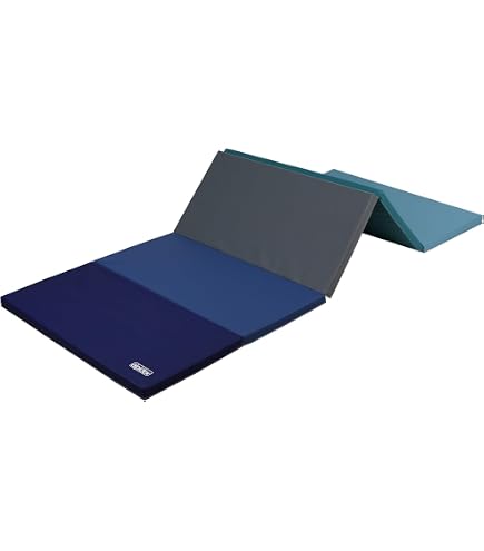 Tapis De Sport Pliable BalanceFrom 183x61cm - Épaisseur 5cm - Surface Vinyle - Pour Yoga, MMA, Fitness