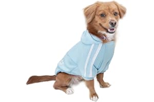 Eastlion Hund Pullover Welpen-T-Shirt Warm Pullover Mantel Pet Kleidung Bekleidung, Blau, Gr. M