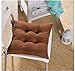 Produktbild fendii Soft Stuhl Kissen Sitz Pad Sitzkissen Garten, der Esszimmerstuhl, 40 x 40 x 8 cm