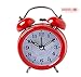Produktbild NZHBIAO Kreative kleiner Wecker,Rot Kleine,11.5 * 8.2 * 4.5cm