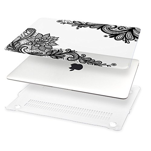 TwoL MacBook Pro 13 2016 2017 H  lle - Ultra Slim Plastik Hartschale Schutzh  lle Snap Case f  r MacBook Pro 13 Zoll mit ohne Touch Bar  A1706 A1708  