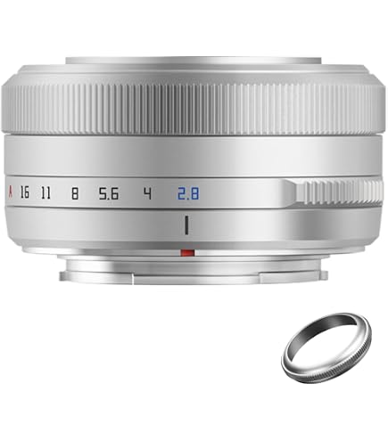 TTARTISAN 35mm F1.8 Mark II for X-Mount Silver, AF Lens 35mm F/1.8