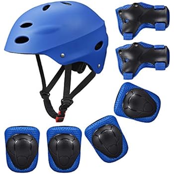 Cascos Para Bicicletas Niña Kit Protección Infantil (casco