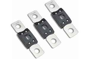 Kofelec Méga fusible à courant élevé, ANM 150A Amp, jusqu'à 58V DC, utilisé pour les voitures, les camions, les bus ou les systèmes audio, paquet de 3 (150A)
