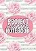 Produktbild Project Planner Notebook: Take an Idea Build a Plan and Follow Up Project Planner Organizer 7x10 Task Organization Pink on Green and White Stripes