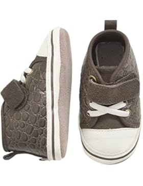 Melton Lederpuschen Uni Crocco High-Top Mudd Brown