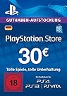 PlayStation Store Guthaben-Aufstockung 30 EUR [PS4, PS3, PS Vita PSN Code - deutsches Konto]