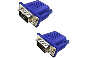 FUERAN Virtual Display Adapter for VGA RGB Monitor Dummy Plug Headless Ghost Display Emulator 1920x1080p@60Hz-2Pack