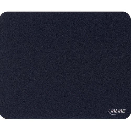 InLine® Maus-Pad antimikrobiell, ultradünn, schwarz, 220x180x0,4mm