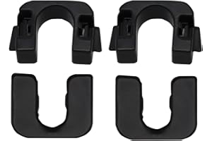 Hutablage Clip passend für Ford Fiesta Mk7 Mk8 1539663 MCamooer Kofferraumabdeckung Halterung für Focus B-Max C-Max C3 DS3 015532109E Gepäckbefestigung Hinten für Qashqai J10 Pulsar（2 Satz）