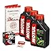 Produktbild Ölwechselset Motul 5000 10W-40 Öl + K&N Ölfilter für Honda CX 500 /S /E, Bj. 77-83 (Typ CX500 PC01 PC06); Motoröl + Filter + Dichtring
