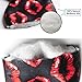 MSSilk Breathable Pure Silk Sleep Eye Mask with Brocade Pouch Gift (White Eyelashes)