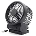Produktbild Hplights USB Ventilator Ultra Leise - Mini Tischventilator Lüfter mit Doppelturboblättern für den Schreibtisch, Zuhause, Büro und Zimmer