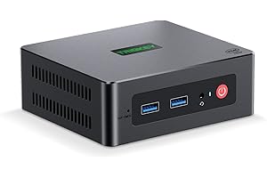 TRIGKEY G4 Mini PC, 12th Gen Intel Alder Lake-N95 Processeur (jusqu'à 3,40 GHz) Mini Ordinateur De Bureau 11 Pro, 16G DDR4 500G M.2 SATA SSD Business Mini PC, Dual HDMI/WiFi 5/BT 4.2/USB 3.2 Gen2