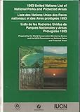 Image de 1993 United Nations List of National Parks and Protected Areas: Liste Des Nations Unies Des Parcs Nationaux Et Des Aires Protegees 1993