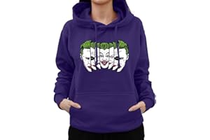 Graphic Impact Inspired Joker Face Evolution Layers Hoodie