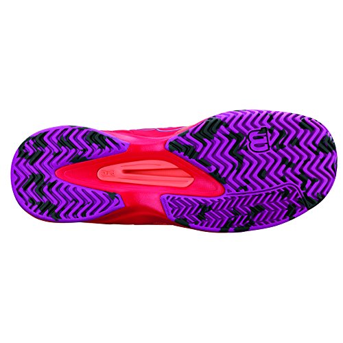 Wilson Damen Kaos Comp W Radiant.R/Coral Punc/Pk Tennisschuhe - 6