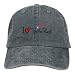 Produktbild I Love Puerto Rico Vintage Jeans Baseball Cap for Men and Women
