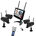 Price comparison product image Vegas DSC-5010B HD 7-inch Wireless Video Surveillance System with 4 HD Cameras and 64GB
