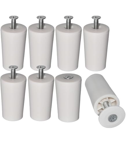30 Fermaporta Per Tapparelle Grigio 40 Mm – In Plastica Resistente, Con Viti, Facilissimi Da Installare, Proteggono Da Scivolamenti E Dita Incastrate, Adatti A PVC E Alluminio