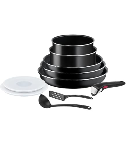 Ingenio Paprika Red Tefal 7-Piece Cookware Set - All Heat Sources