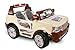 Produktbild Elektro Kinderauto RGR Offroad 2x 35W Elektroauto Kinderfahrzeug Ferngesteuert RC MP3 (Creme)