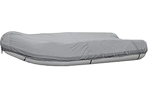 XUJUIKA Coperture Per Barca Tessuto Oxford 210D, Scafo A V Telo Protettivo, Copertura Della Barca Impermeabile Durevole, Telo Di Copertura Per Gommone - Attrezzo Di Protezione Ideale Per L'esterno