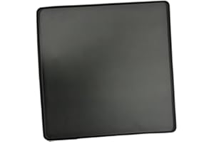 DimyFew Tropfschale, Bodenmatte für Den Kühlschrank, Verhindert, Gefriermatte, Tablett, Mini Tropfschale für Den Kühlschrank, Luftentfeuchter, Schreibtische, Schwarz 50 × 50 cm-Stil f