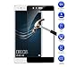 Produktbild MaxKu Huawei P10 Plus Schutzfolie, Full-Cover HD Displayschutzfolie 3D Vollbild Panzerglasfolie 9H Tempered Glass Hartglas, Glasfolie Handy Schutzglas Schutzfolie für Huawei P10 Plus, Schwarz
