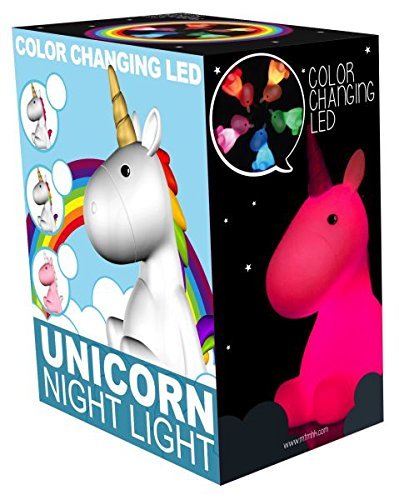 LED Nachtlicht Einhorn weiß mit Farbwechsel - 5