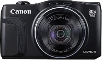 Canon Powershot SX710 HS Appareil photo num&eacute;rique Compact 20,3 Mpix Ecran LCD 3" Zoom optique 30x - Noir