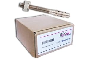 Fixtout - 25 goujons d'ancrage Aisi 304 M12 x 140mm (D. 12 mm) Inox A2-862868045 - FIXTOUT