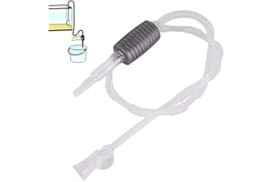 Nuluxi Aquarium Pompe à Nettoyage Graviers Outil de Filtre de Pompe Siphon Aquarium Pompe à Eau à Siphon Sous Vide Aquarium Nettoyeur de Réservoir de Poissons Convient pour Changer l'Eau d'un Aquarium
