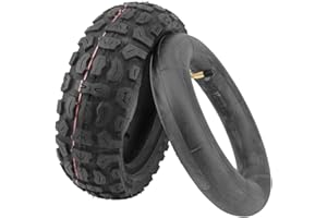 Cicony Ruote Monopattino Elettrico, 10x3.0 80/65-6 Gomme Monopattino Elettrico per Kugoo M4/Zero 10x e Camera d'Aria