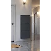 3'l&uuml; &Uuml;&ccedil;l&uuml; Metal Ayakkabılık Premium (Antrasit)