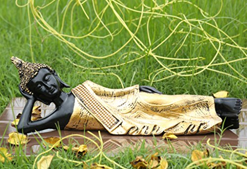 TiedRibbons Buddha Statue Size(4X13X4,Inch)Gold RS.499 (71.00% Off) - Amazon