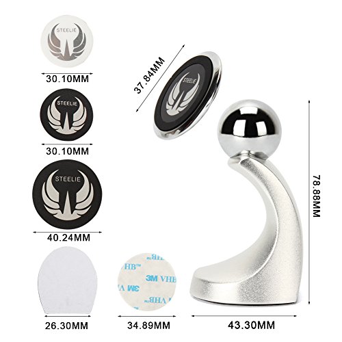 PUMPKIN Handyhalter fÃ¼rs Auto Magnet Universal KFZ Handy Halterung einstellbar fÃ¼r iPhone X 8 7 6, Samsung Galaxy S8 S7 S6 und alle Handys