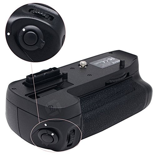 Meike MK-D7100 Grip Batterie pour Nikon D7100 Noir