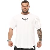 Erkek B&uuml;y&uuml;k Boy T-Shirt İnce Kumaş% 100 Pamuk Bez &Uuml;st Spor T-Shirt
