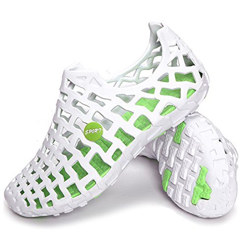 Garten Schuhe, Tezoo Sommer Sandale Classic Unisex Damen Herren Rutschfest Super Weich Wasser Durchlässig Netz Löcher Clogs Schuh für Strand Outdoor Sport Spazieren Wandern - 4